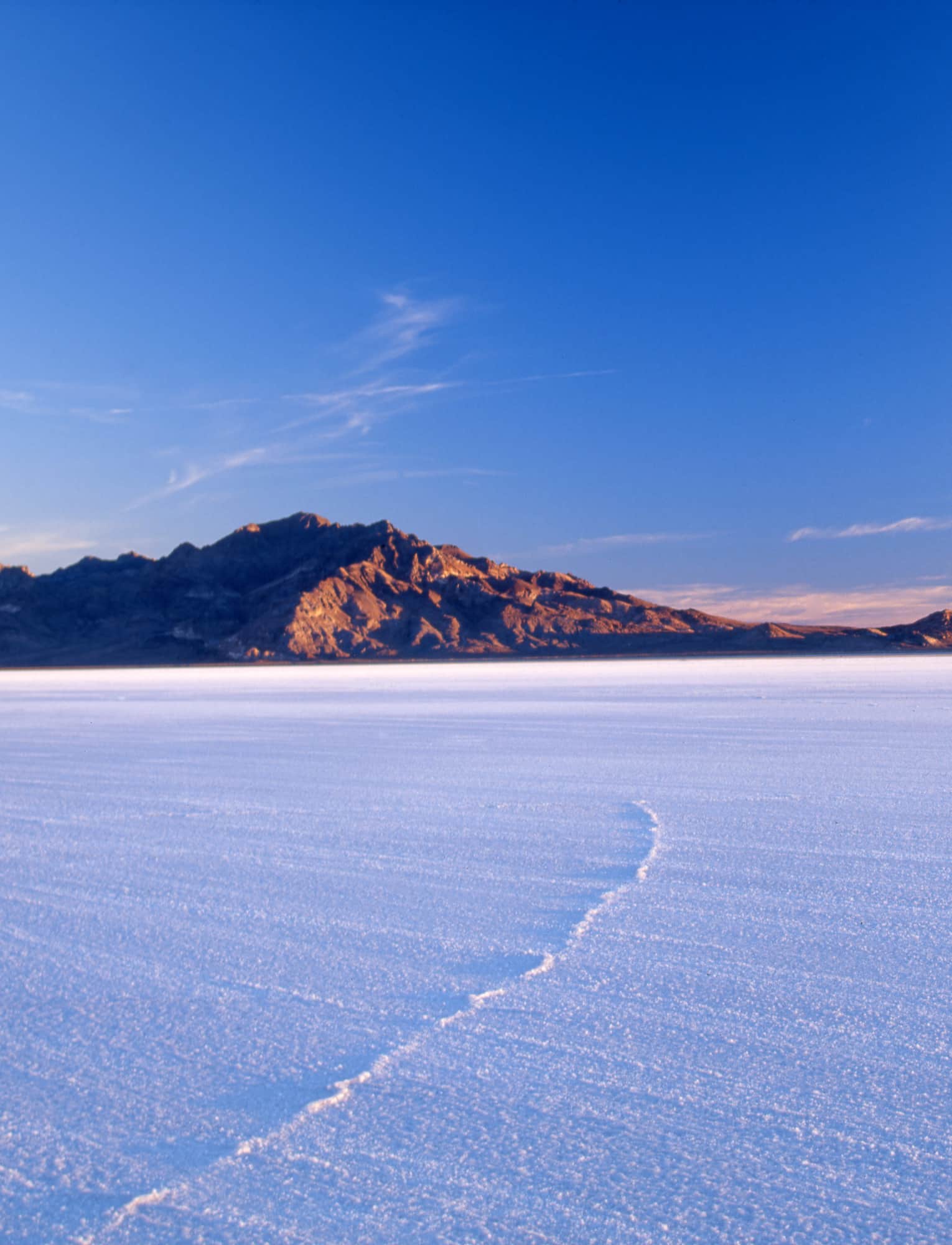 Étendue de sel de Bonneville Salt Flats, Utah