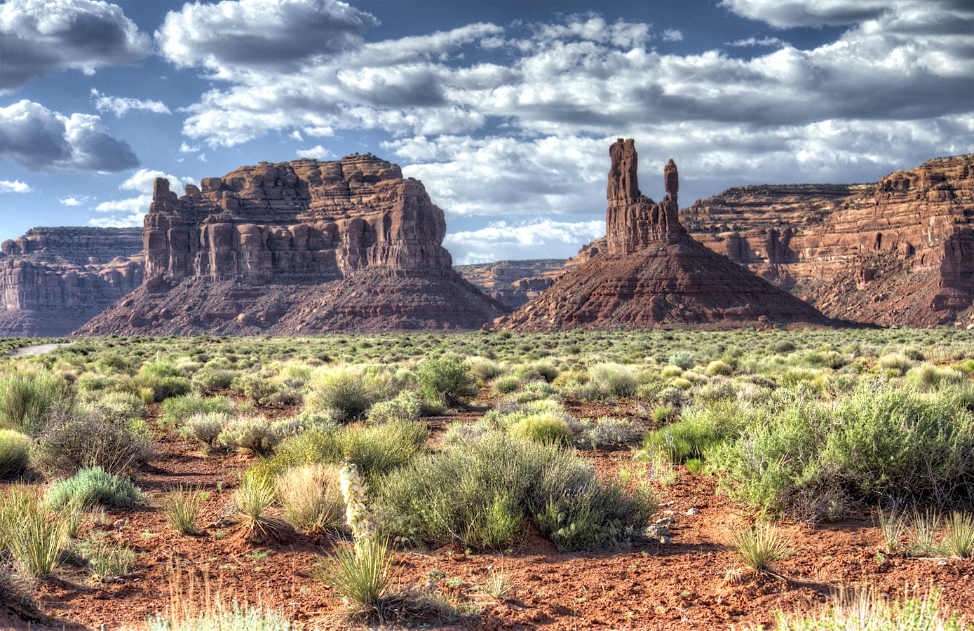 Paysage de Valley of the Gods, Utah