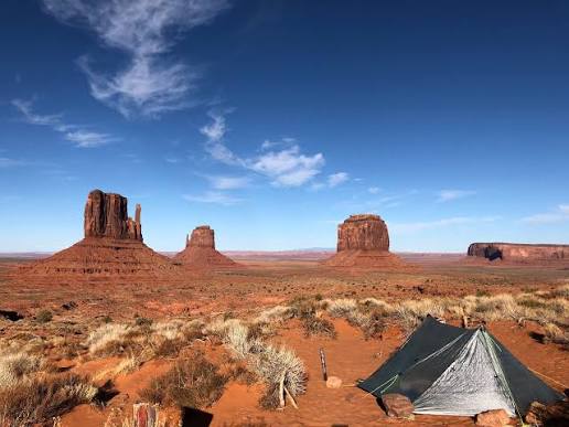 Le camping The View à Monument Valley